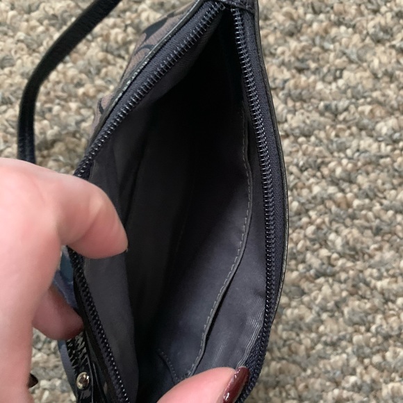 Coach Navy Blue Wristlet Wallet - Picture 3 of 3